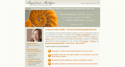 Desktop Screenshot of amhomeopath.co.uk